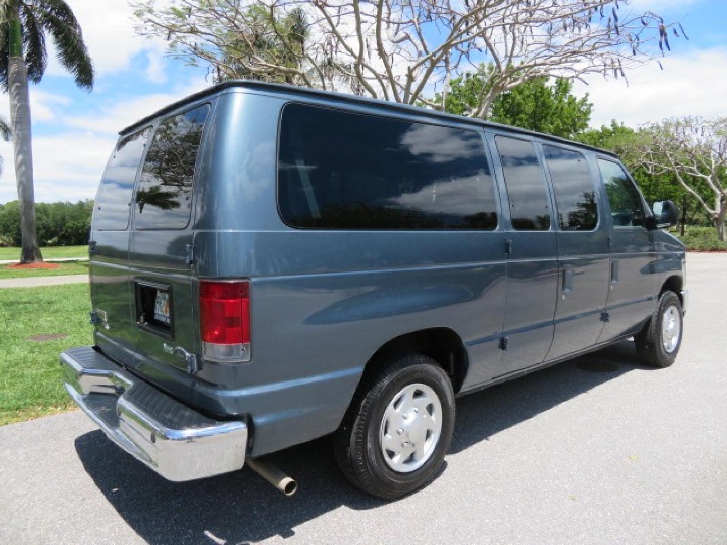 2013 Dark Blue /Gray Ford E-Series Wagon XLT (1FMNE1BW4DD) with an 4.6L V8 engine, Automatic transmission, located at 4301 Oak Circle #19, Boca Raton, FL, 33431, (954) 561-2499, 26.388861, -80.084038 - You are looking at a Gorgeous 2013 Ford E150 XLT Handicap Wheelchair Conversion Van with 22K Original Miles, Tie Down System, Power Electric VMI Side Entry Wheelchair Lift, Back Up Camera, Factory Navigation and Much Much More. This van is Awesome. This is a Nice Rust Free Van with a Clean Carfax, C - Photo#15